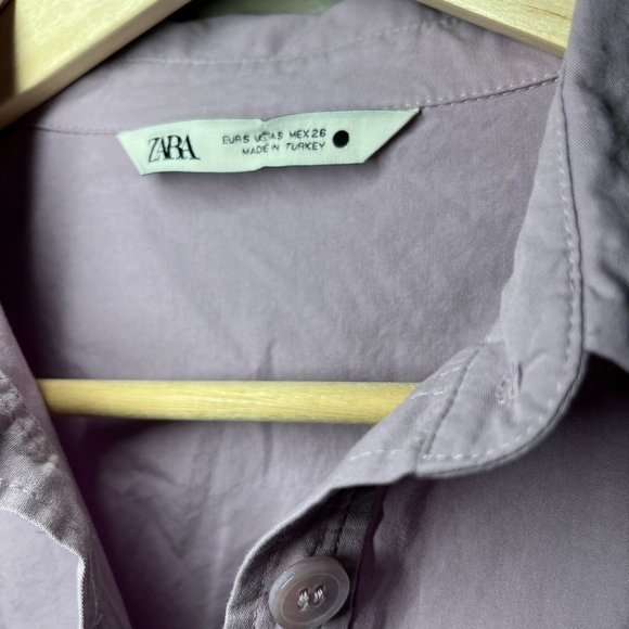 Cropped Zara Shirt - New - Picture 1 of 3